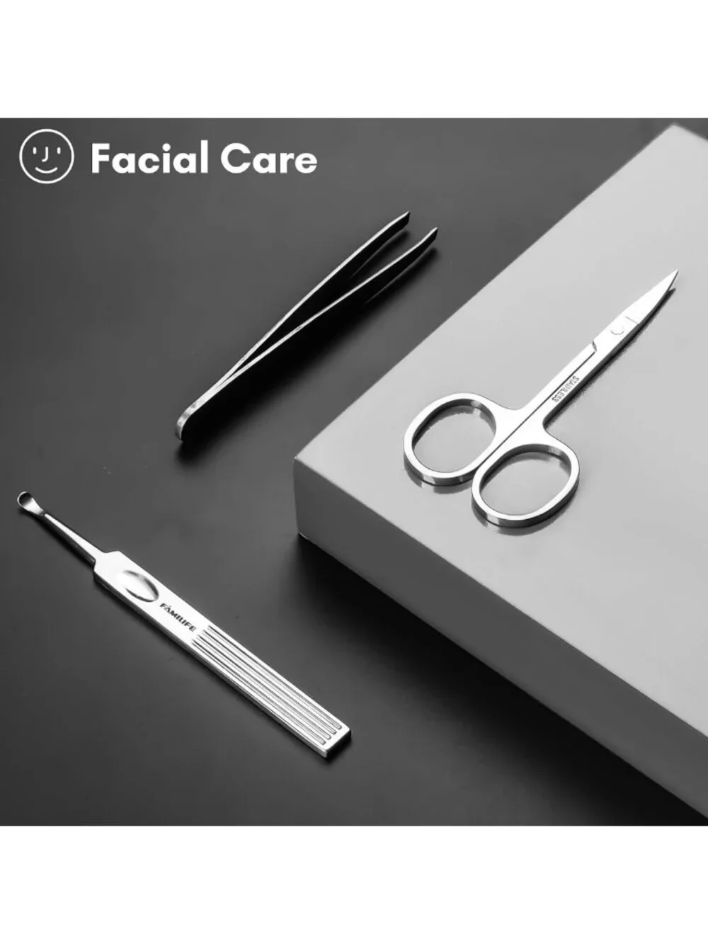 11-in-1 Professional Manicure & Pedicure Set, Stainless Steel Nail Clippers Kit